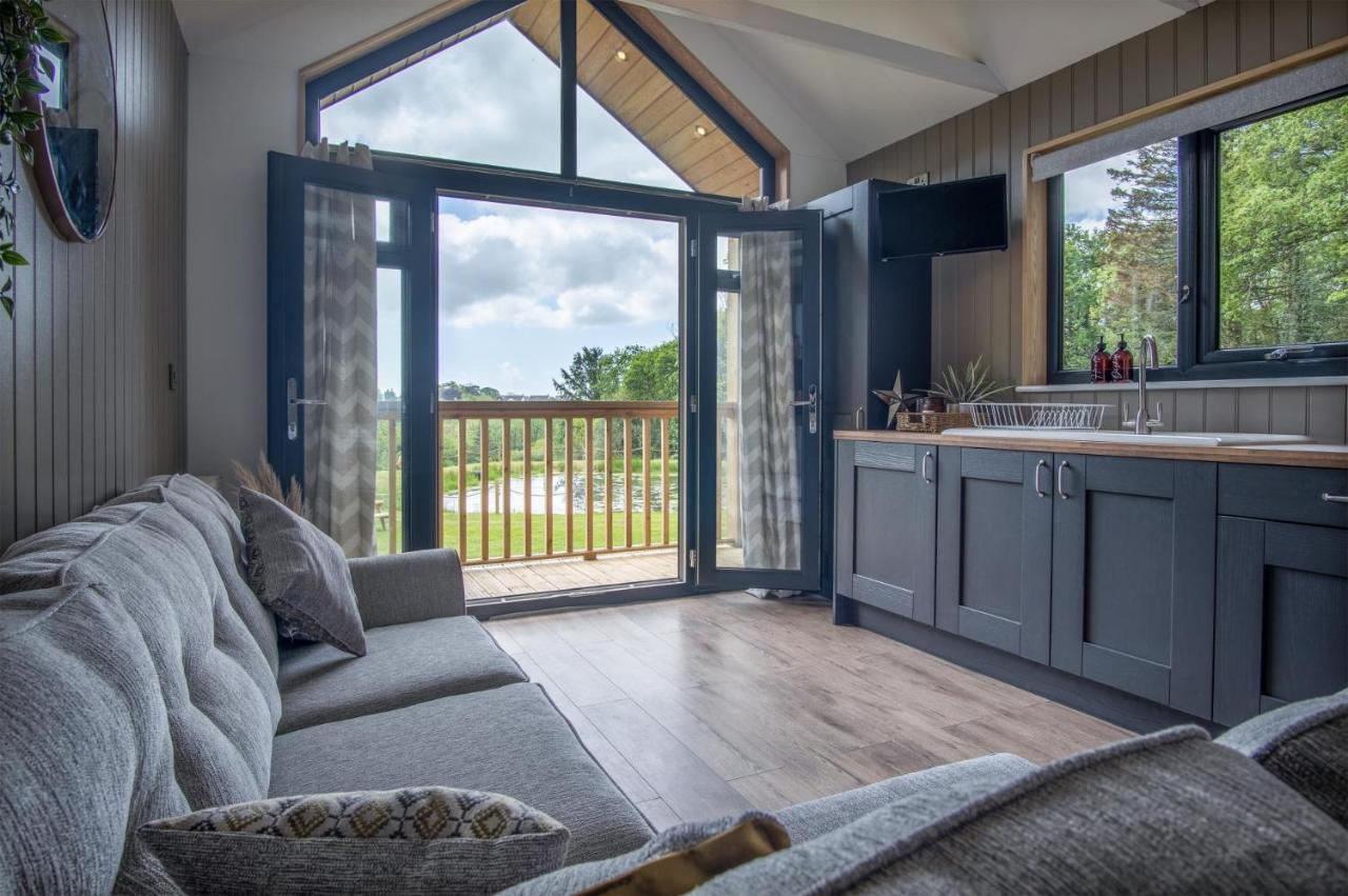 Cabin In The Woods - 1 Bedroom Lodge - Kilgetty Stepaside  外观 照片