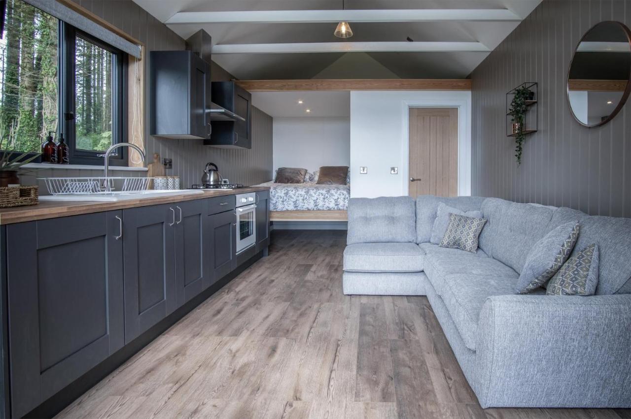 Cabin In The Woods - 1 Bedroom Lodge - Kilgetty Stepaside  外观 照片