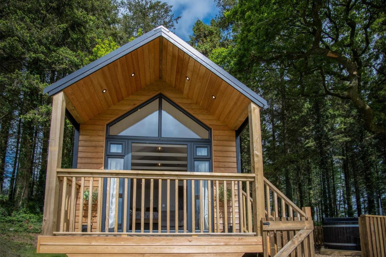 Cabin In The Woods - 1 Bedroom Lodge - Kilgetty Stepaside  外观 照片