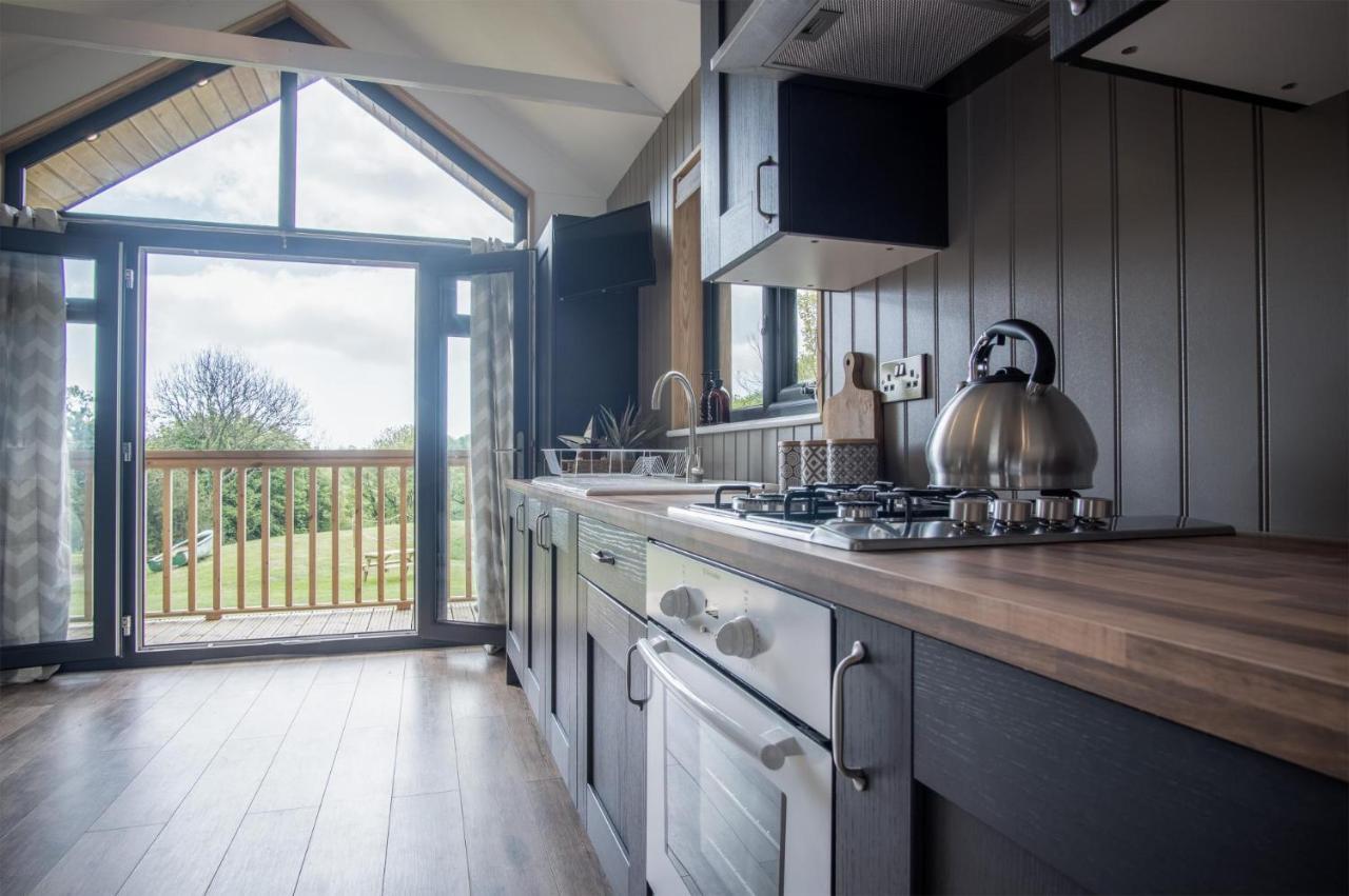 Cabin In The Woods - 1 Bedroom Lodge - Kilgetty Stepaside  外观 照片