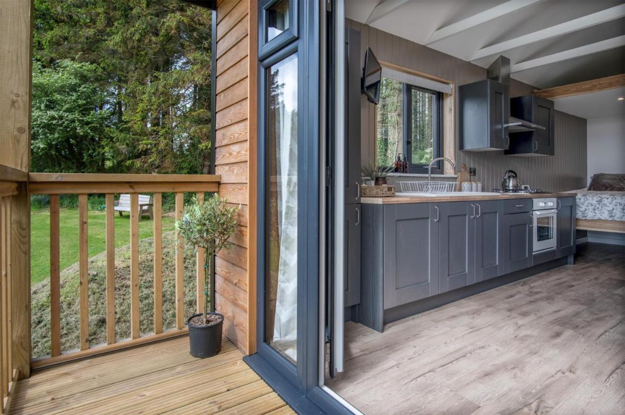 Cabin In The Woods - 1 Bedroom Lodge - Kilgetty Stepaside  外观 照片